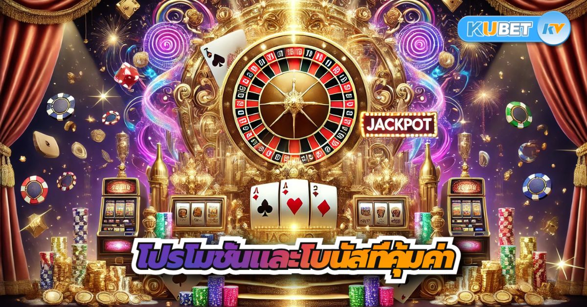 โปรโมชั่นและโบนัสที่คุ้มค่า